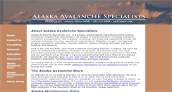 Desktop Screenshot of akavalanches.com