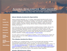 Tablet Screenshot of akavalanches.com